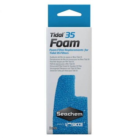 seachem Replacement Foam (2 pack) for Tidal 35